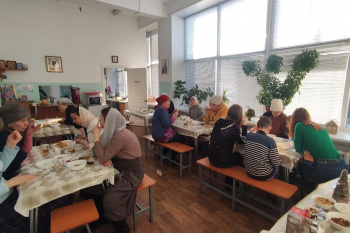 При курганском Порт-Артурском храме продолжает действовать социальная столовая
