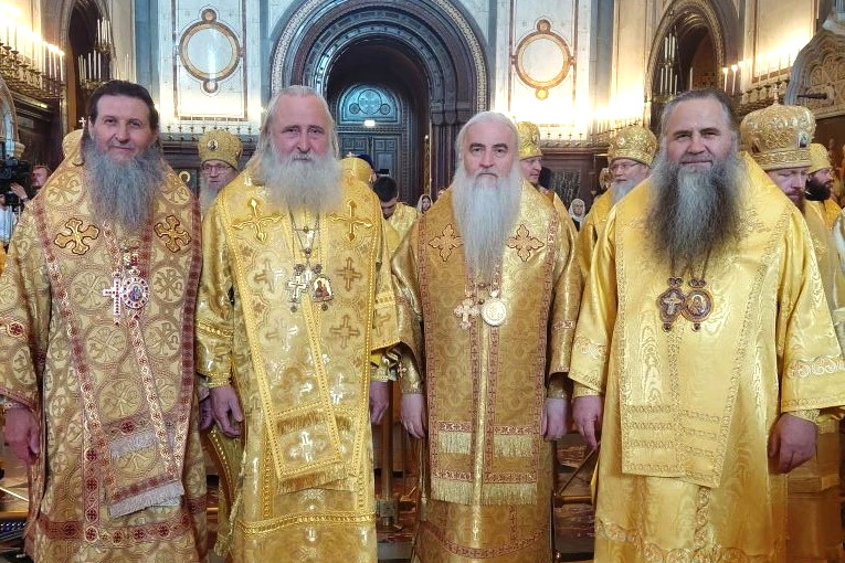 Митрополит Даниил сослужил Святейшему Патриарху в день святых Мефодия и Кирилла