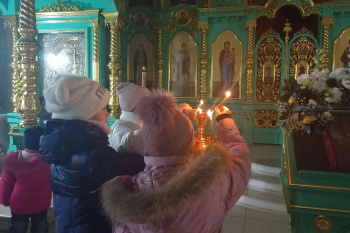 В Чимеево воспитанники воскресной школы готовятся к Пасхе