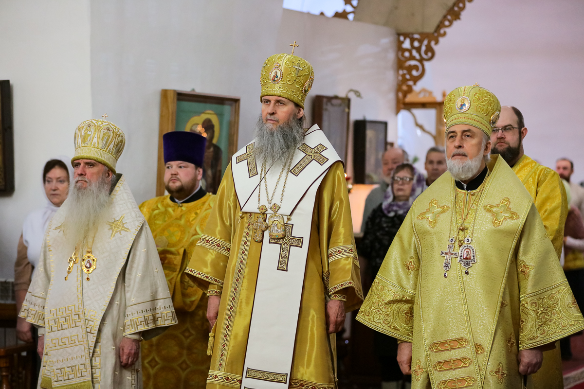 Митрополит Даниил поздравил епископа Шадринского и Далматовского Владимира с 60-летием