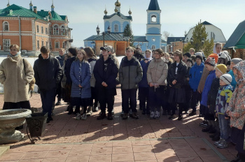 Православные гимназисты Кургана побывали в мужском монастыре