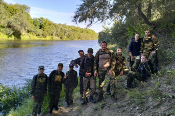 Воспитанники курганского военно-патриотического клуба «Воин» совершили поход вдоль течения Тобола