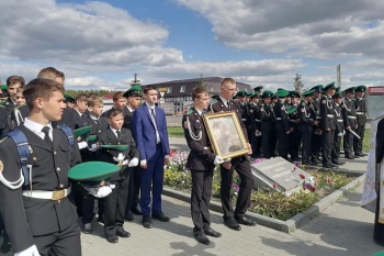 Курганские кадеты начали новый учебный год молебном в гарнизонном храме 