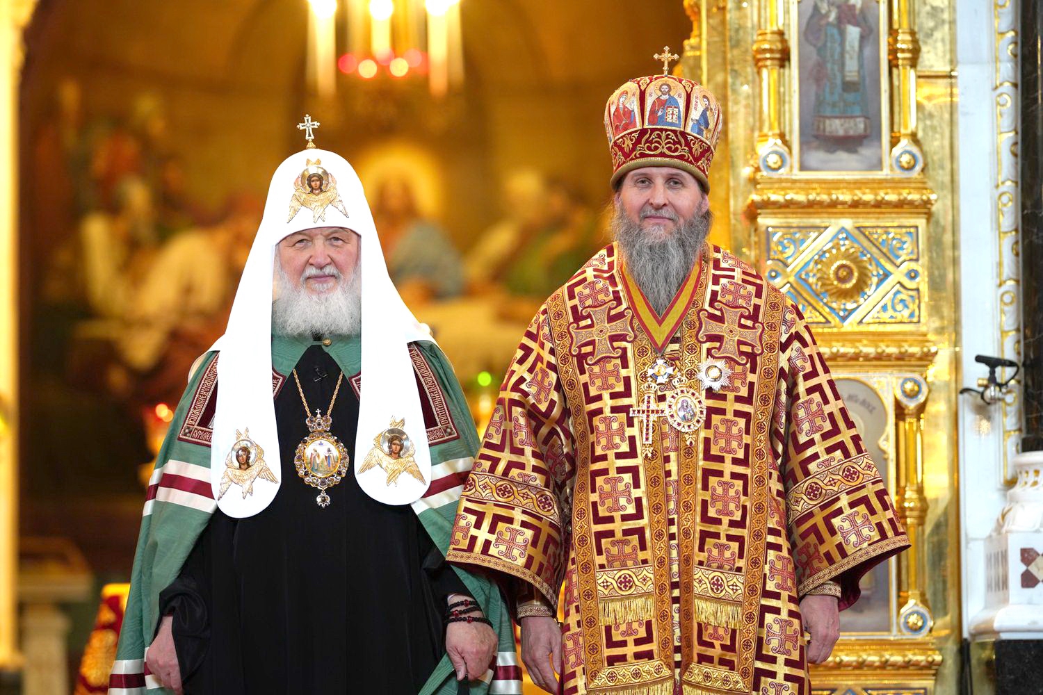 Святейший Патриарх Кирилл поздравил митрополита Даниила с днем рождения