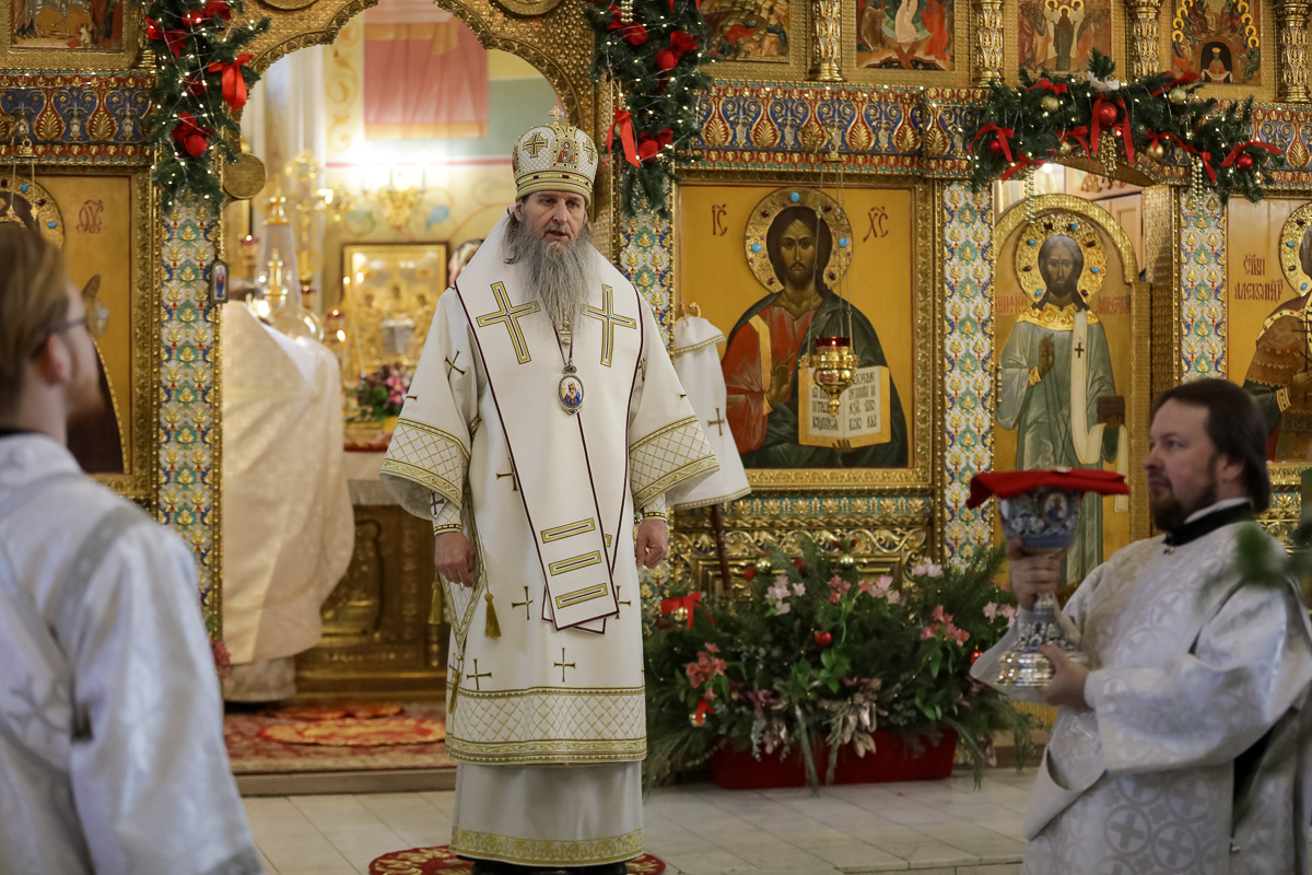 Проповедь митрополита Даниила в день обре́зание Господне. Свт. Василия Великого, архиеп. Кесарии Каппадокийского