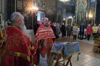 В храме села Введенское сугубо почтили память праведного Симеона Верхотурского