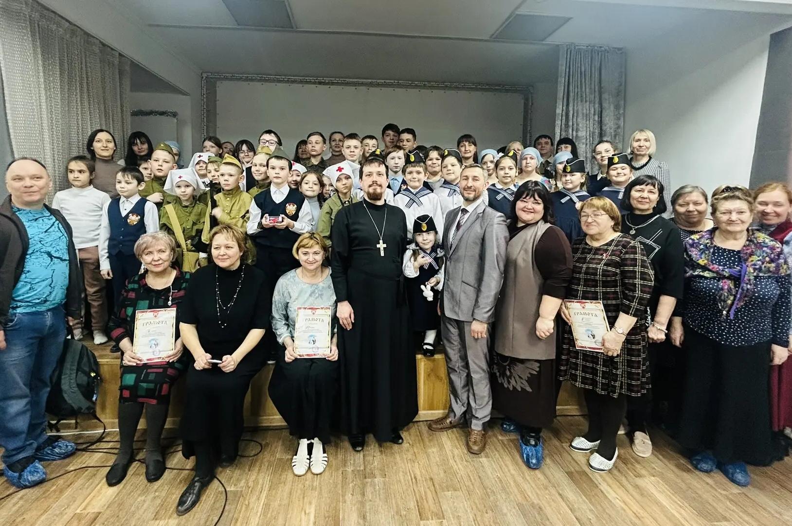 В православной гимназии прошёл фестиваль патриотической песни