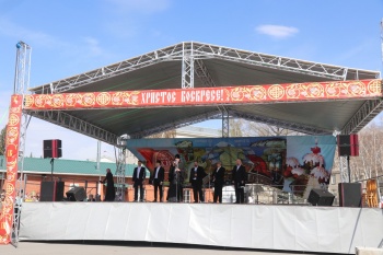 Светлое Христово Воскресенье в Кургане встретили пасхальным концертом
