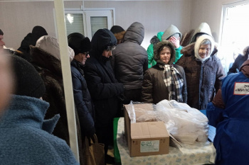 «Социальная столовая «Сквер Милосердия» в Кургане действует даже в лютые морозы