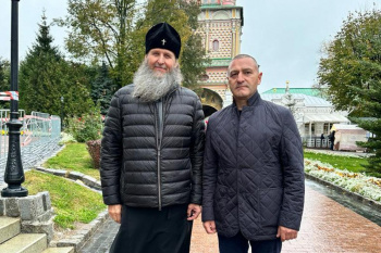 Митрополит Даниил и Александр Ильтяков побывали в Троице-Сергиевой лавре