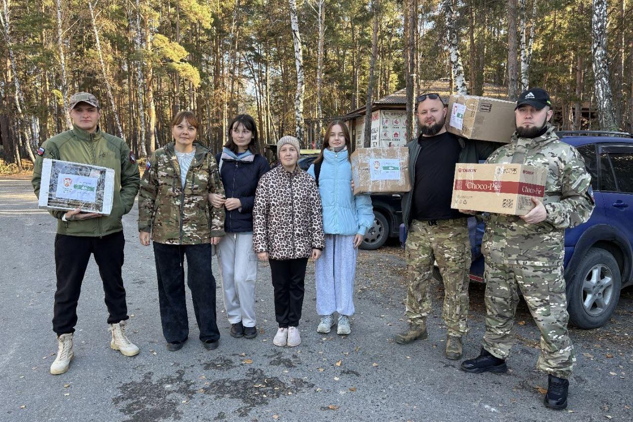 Воспитанники курганской православной гимназии приняли участие в уроке мужества на пейнтбольном полигоне
