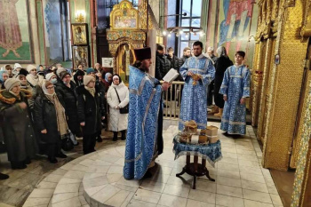 Сретение в курганском кафедральном соборе