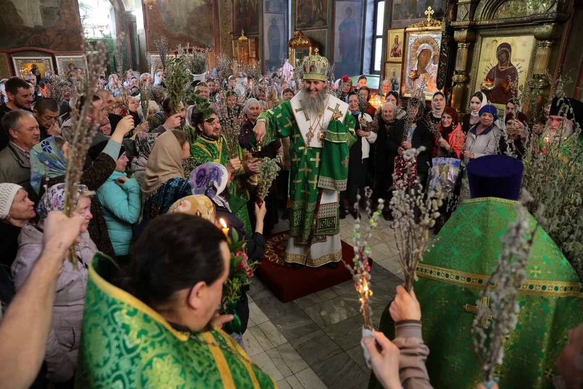 Пресс-служба Курганской епархии будет вести прямую трансляцию богослужения в Вербное воскресение