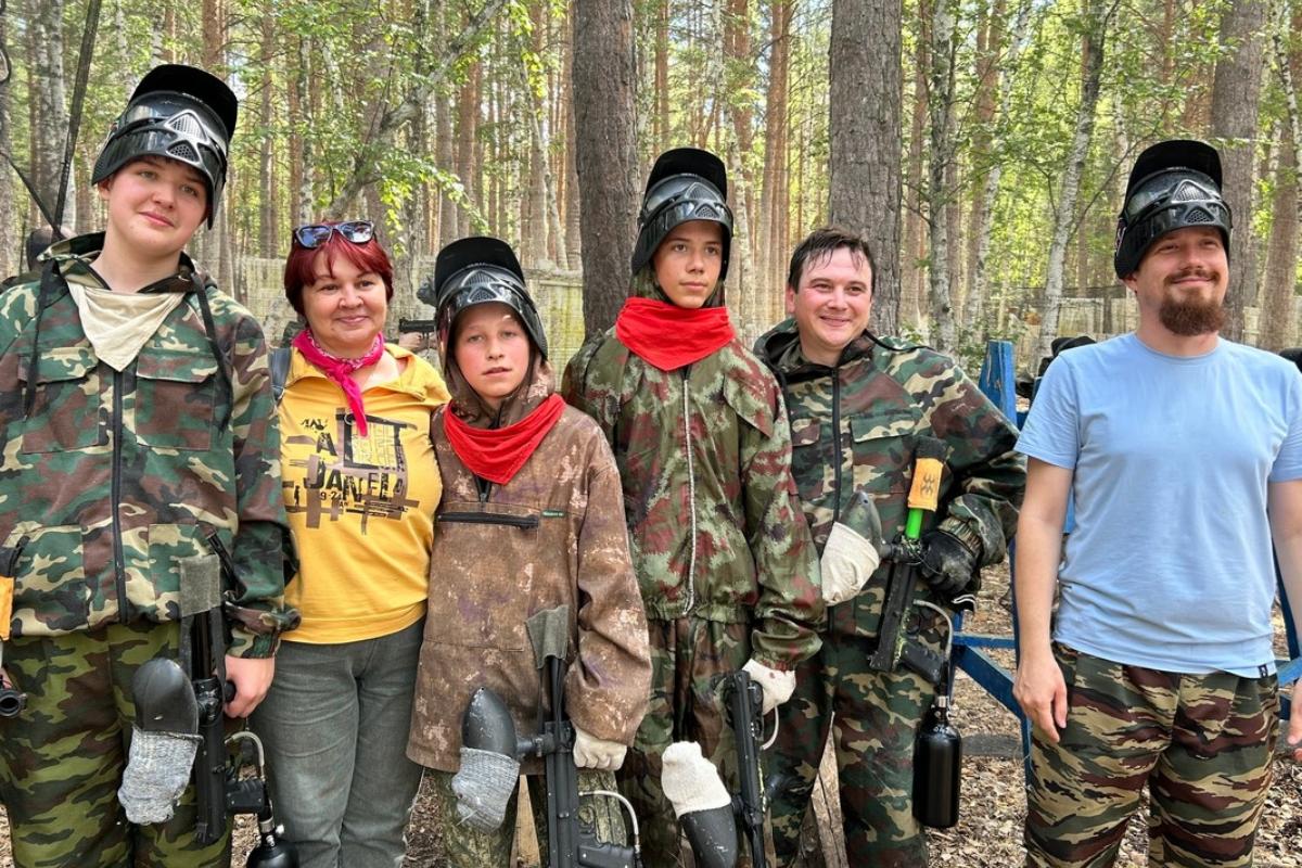 Православные гимназисты Кургана провели день здоровья на загородной спортивной базе