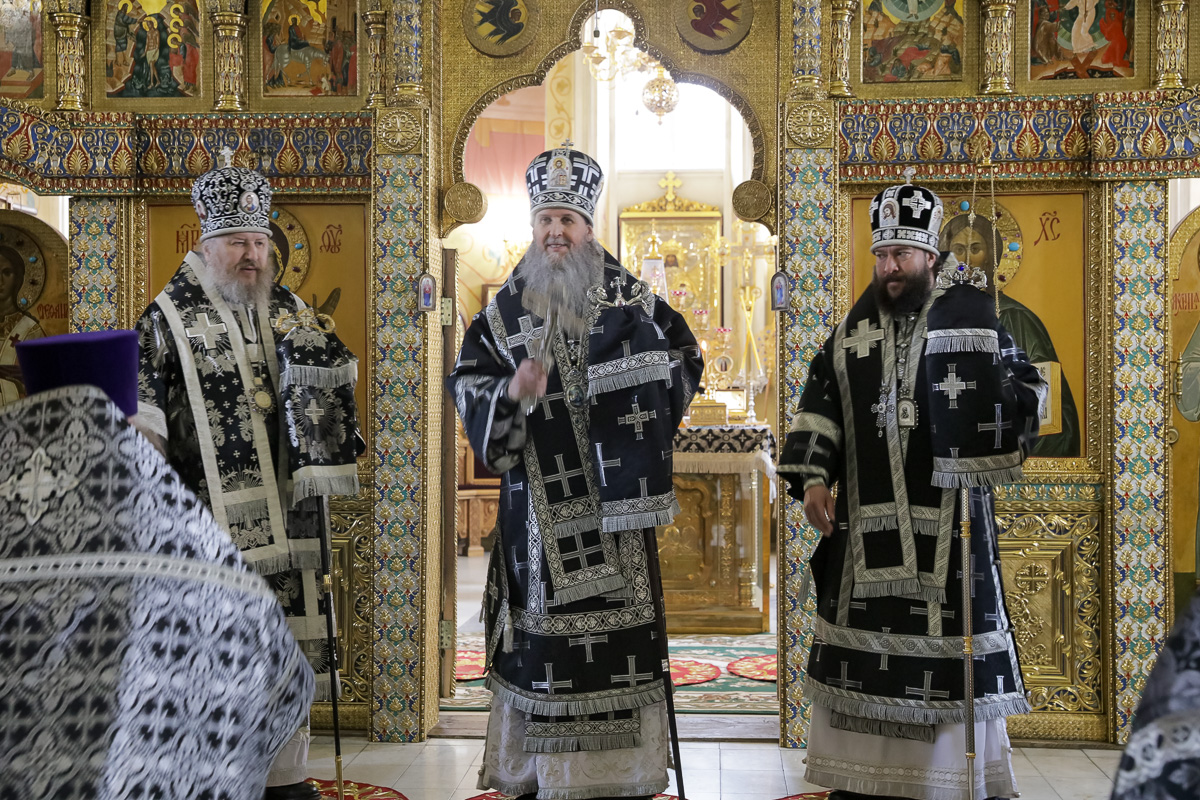Литургия в день свт. Порфирия, архиеп. Газского