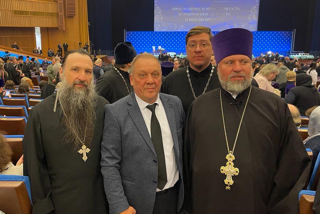 Наместник Чимеевского мужского монастыря участвовал в Рождественских чтениях в Москве