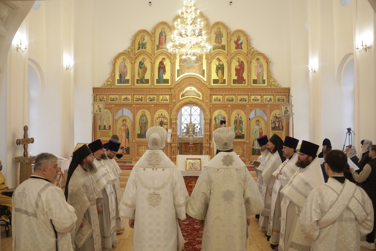 Проповедь в Спасо-Преображенском храме села Батурино Шадринского района