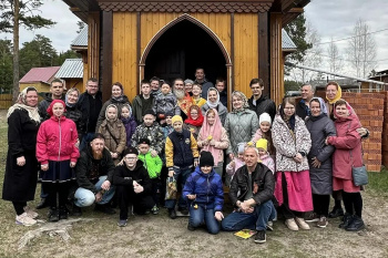 Воспитанники Епархиальной воскресной школы побывали в храме посёлка Старый Просвет