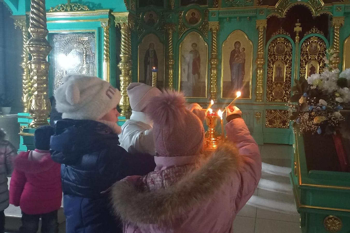 В Чимеево воспитанники воскресной школы готовятся к Пасхе