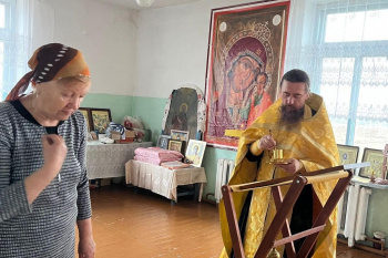 В далёком зауральском селе совершили молебен преподобному Сергию Радонежскому