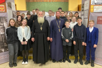 Выставка о жизни святого Патриарха действует в Притобольном округе