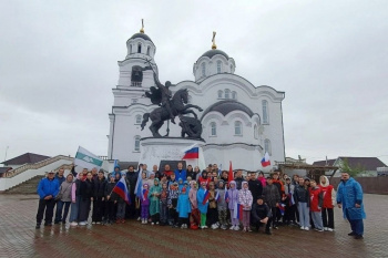 Священник из Частоозерья принял участие в традиционном легкоатлетическом забеге