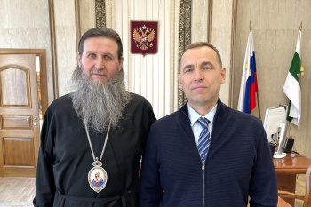 Митрополит Даниил и губернатор Вадим Шумков обсудили церковно-государственное сотрудничество 