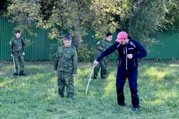 В рамках проекта «Стратег» для курганских школьников прошло занятие по фланкировке