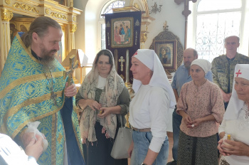 В курганском храме поздравили с именинами всех прихожанок по имени Наталья