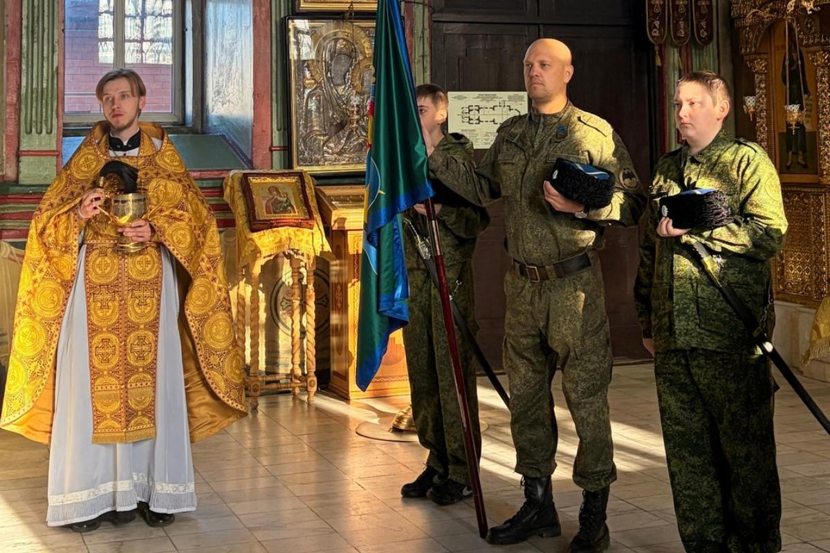 В Александро‑Невском Кафедральном соборе Кургана состоялось посвящение в казаки