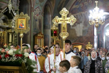 С ночного пасхального богослужения из главного собора Кургана будет  организована онлайн-трансляция