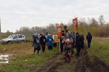 1 октября в Казанский монастырь села Чимеево прибыл традиционный крестный ход