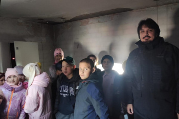 В селе Частоозерье школьники звонили в колокола