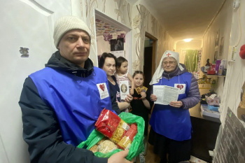 В Кургане «Экипаж Милосердия» совершил очередной выезд в многодетные семьи