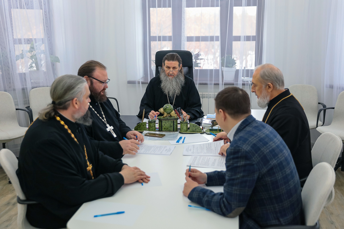 На Архиерейском совете Курганской митрополии обсудили план мероприятий на 2025 год