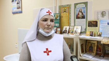В Кургане сестра милосердия приняла участие в обсуждении эффективных социальных практик