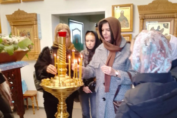 В Кургане лицеисты побывали в Свято-Троицком храме