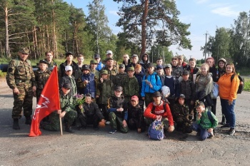 В храме села Утятское побывали участники экспедиции «Река времени»