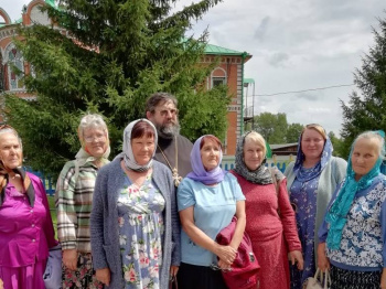 В Чимеевском монастыре побывали паломники из Макушино
