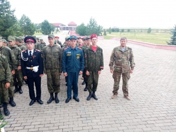 Курганский священник стал инструктором в военно-историческом лагере «Патриот Зауралья»