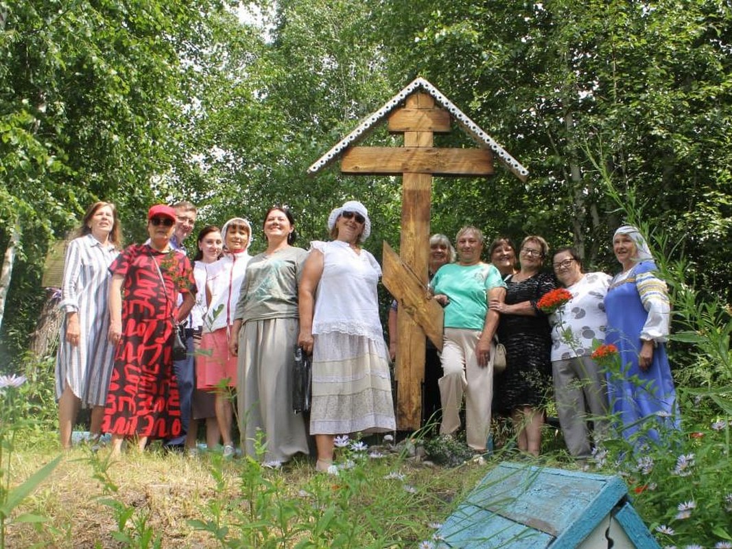 В селе Тагильском члены СПЖ провели экскурсию для паломников из Курганской организации ВОС
