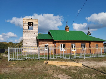 В Никольском храме села Боровлянка подходят к завершению строительные работы