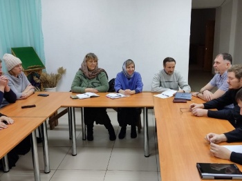 В Кургане два епархиальных  отдела совместно провели итоговую коллегию и Рождественские чтения