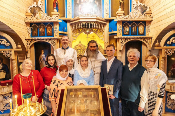 В сельском храме Зауралья состоялось Таинство Венчания