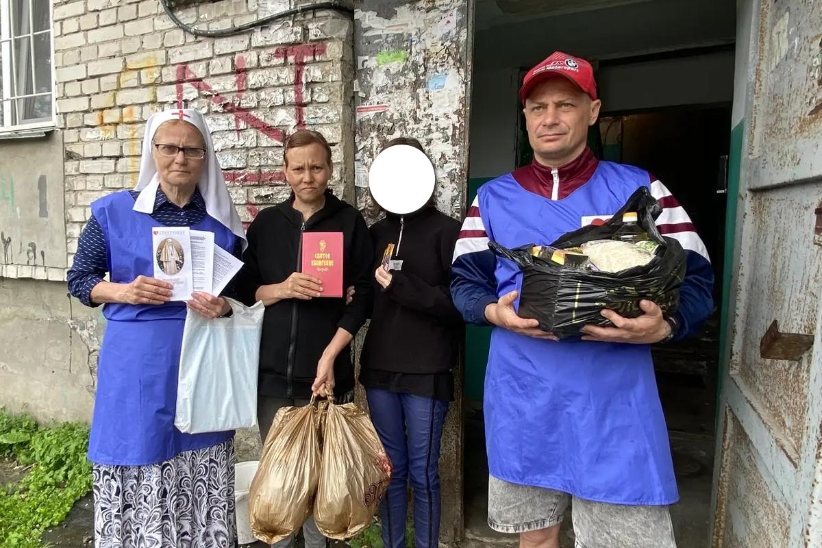 В Кургане «Экипаж Милосердия» совершил очередной выезд в многодетные семьи 