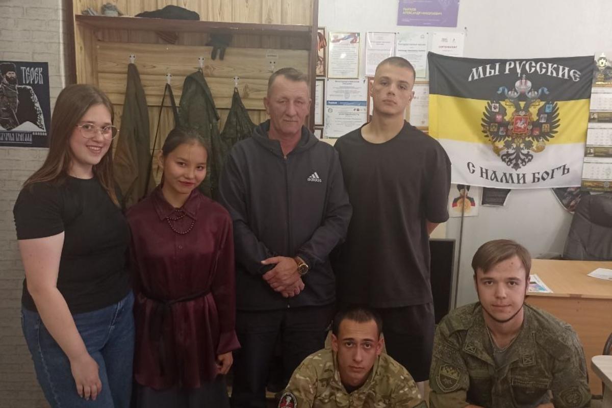 В гостях у курганской молодежной организации казаков побывали единомышленники из Челябинска