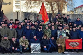 Курганский священник участвовал в митинге в память воинов-афганцев