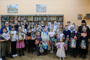 В Порт-Артурском храме города Кургана состоялась Рождественская ёлка для участников социального проекта