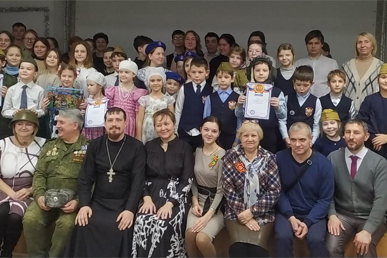Конкурс военно-патриотической песни прошёл в православной гимназии Кургана