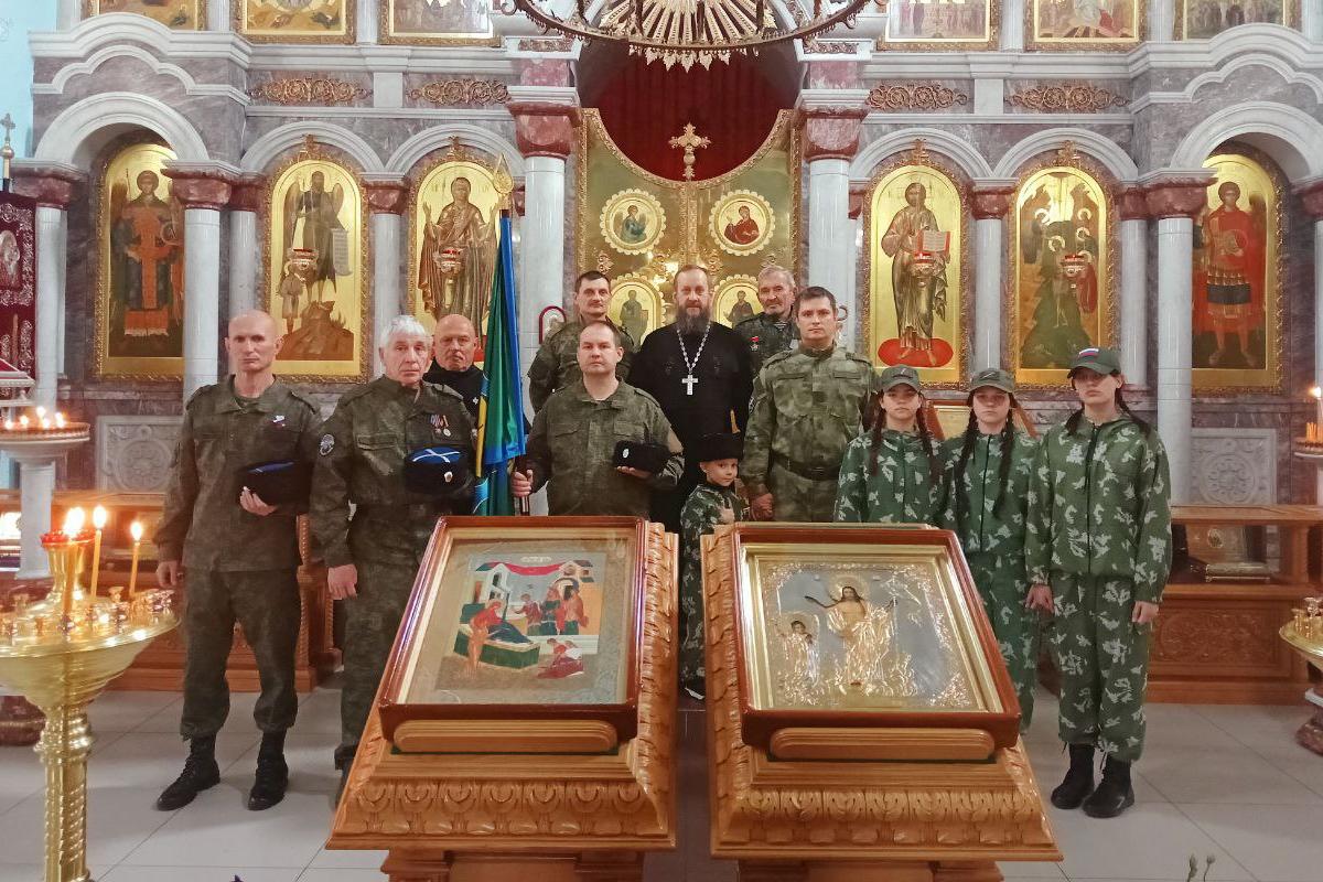 В курганском соборе казаки приняли присягу